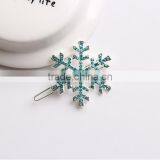 Fancy Frozen Elsa Snow Shape Alloy Snow Hair Clips thumbnail-3