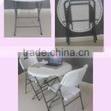 80cm Small Round Plastic Folding Table thumbnail-1