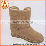 Wholesale Best Quality Ankle Boot Fashionable Shiny Half Girl Snow Boots thumbnail-1