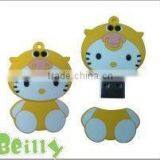 High Quality 100% Eco-friendly Silicone Usb Flash Drive