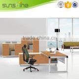 Office Furniture Table Designs Stainless Steel Office Desk thumbnail-6