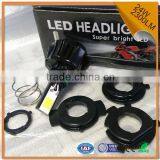 2016 New product 2300LM led headlight for motorcycle with 360 emitting