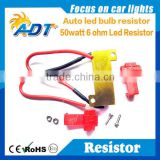 Auto LED resistor 50W 6ohm resistor
