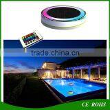 Remote Control Outdoor Colar Changing Light Swimming Pool Floating RGB Solar LED Light thumbnail-5