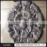 Factory Direct Wholesale Price Fox Fur Pillow / Fox Fur Cushion For Car