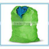 Laundry Wash Net Drawstring Organizer Storage Large Drawstring Carrying, Sport Laundry Bag thumbnail-3