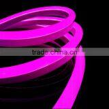 Milk white jacket IP 65 pink neon led light flex