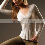 Ladies v Neck Fashion Sweater