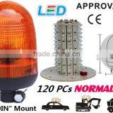 E-MARK LED Flash Warning Light, ECE MARK LED Rotating Warning Beacon (SR-BL-501A-3) Europe DIN Mount LED Beacons, 3 Functions