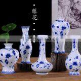 Hot Sales Jingdezhen Made Beauty Blue and White Porcelain Vase thumbnail-6