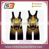 Stan Caleb Wrestling Singlet, Sublimation Wrestling Singlet, Custom Designed Wrestling Singlet, Wrestling Wear