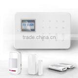 Wireless Touch RFID Color Display Wireless Smart Gsm Alarm System With Android and IOS App(KR-G18)