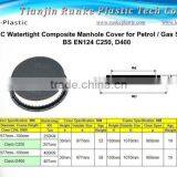 SMC Watertight Manhole Cover EN124 D400 thumbnail-1