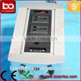 Asia Popular Office Desktop Manual Flip Up Power Outlets/Tabletop Rotating Data Socket With VGA thumbnail-3