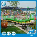 2016 Amusement Park Electric Train Toy Children Train Ride Track Mini Apple Train Rides for Sale thumbnail-6