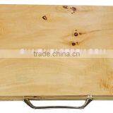 Modern Wood Poker Chip Case