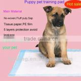 qick-dry 5 layer disposable puppy training pad
