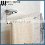 Economical European Style Zinc Alloy Chrome Finishing Bathroom Sanitary Items Wall Mounted Towel Ring
