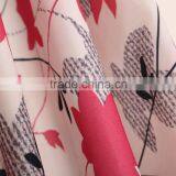T/C Fabric Maple Leaf Printed Curtain Panel Drapes Drapery thumbnail-3