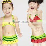 2016 Lovely New Stylish Watermelon Polka Dot Girls Bathing Suit ,girl Bikini Swimsuit Wear thumbnail-2