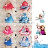 2015 Fashion Muslim Malaysia Hijab for Children