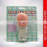 Favorites Compare Foot File With Pumice Stone/foot Scrub Pedicure Care For One Dollar Item thumbnail-1