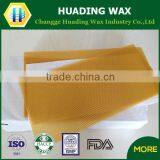 Hot sale durable 100% pure beeswax sheets factory