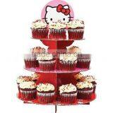 Hello Kitty Treat CUPCAKE Stand Holds 24 Cupcakes Birthday