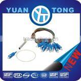 FTTH Single Mode 1x8 Optical Fiber PLC Splitter