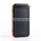 CE FCC ROHS Certificated Solar Charger Power Bank 10000mah Waterproof IP68 thumbnail-3
