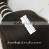 Washed Clean and Straight Yak Hair, 8'' -20'' , Natural Brown Color. thumbnail-3