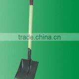 Black Painted and Polished Square Point Shovel thumbnail-1