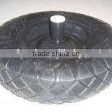 Solid Rubber pu Foam Tyre Wheel for Hand Trolley thumbnail-3