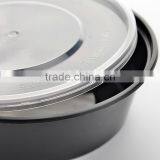 8oz Black Small Plastic Sauce Container thumbnail-6