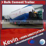 3 Axles 60 Tons Bulk Cement Tanker Trailer thumbnail-1