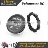 DC 5V~30V Red LED Auto Car Waterproof Panel Meter Digital Voltmeter thumbnail-1