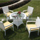 Cheap Rattan Furniture Leisure Outdoor Garden Wicker Dining Table an Chair thumbnail-1