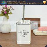 Factory Hot Sales Ceramic Bathroom Set Accessories Modern With BSCI and SEDEX Certificate thumbnail-5