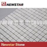 Newstar White Marble Honed Bathroom Backsplash Shower Walls Tile Mosaic thumbnail-1