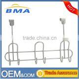 Steel Wire Over Door Clothes Hook With 8 Hook BSCI thumbnail-1