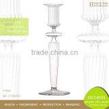 Borosilicate Glass Tall Candle Holders For Weddings thumbnail-1
