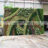 SJLJ013626 Wall Decoration Artificial Vertical Green Grass Wall thumbnail-1