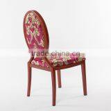 Wood Imitated Aluminum Oval Back Banquet Chair LQ-B918 thumbnail-2