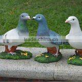 Resin Bird Figurines Racing Pigeon Statues Pigeon Sculpture thumbnail-3
