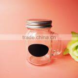 120ml Baby Use Glass Mason Jar for Ejuice With Black Frosted and Tin Lid thumbnail-5