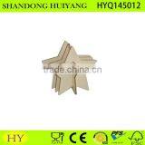 2016 New Design Custom Laser Engraved Wooden Star Coasters thumbnail-1