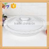 11.5" Oval Porcelain Comal With Lid thumbnail-1