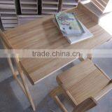 Diy School Desk Furniture/wooden School Desk/study Table for Students thumbnail-1