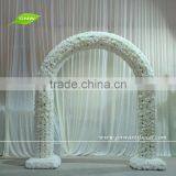 FLA1603002 GNW Wooden Garden Arch Designs With Silk Cherry Blossom Flower for Wedding Decoration thumbnail-3