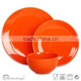 Party Use Stoneware Dinner Set in Glossy Color thumbnail-2